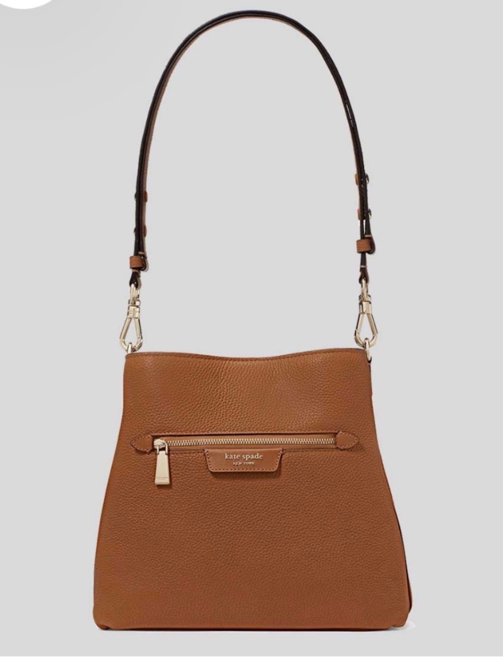 Kate Spade Pebble Leather Hudson Shoulder Bag - Picture 2 of 9